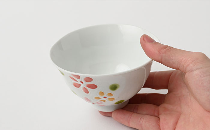 【波佐見焼】パステル 茶碗・湯呑み 4点セット【福田陶器店】 [PA222]