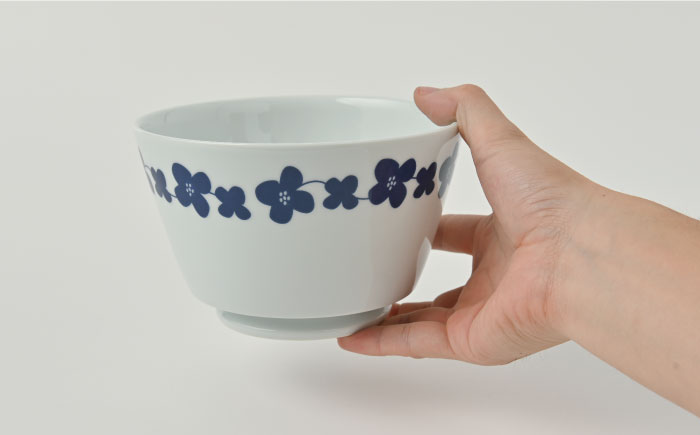 【波佐見焼】シュエット ミドル丼 どんぶり 5種セット【福田陶器店】 [PA238]