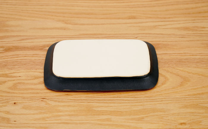 【波佐見焼】マット釉 トリオ長角皿 食器 プレート【団陶器】 [PB125]