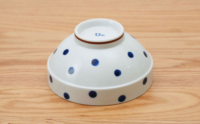 【波佐見焼】ドット 楕円鉢＆ボシ丼 食器 皿【団陶器】 [PB126]