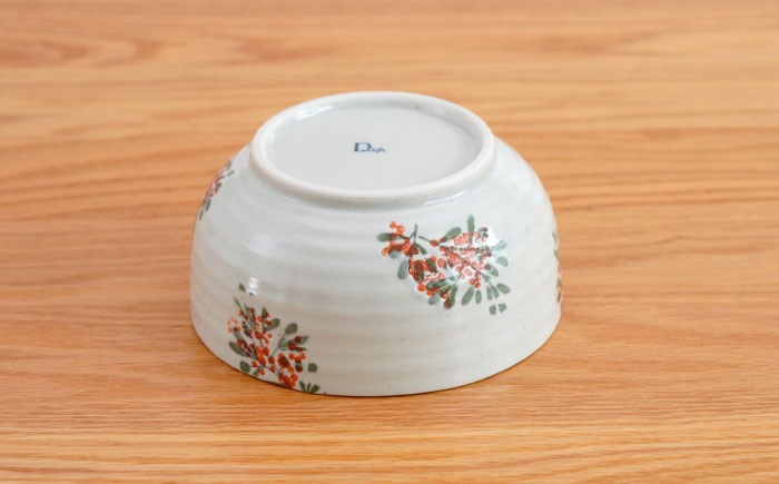 【波佐見焼】パレス　麺どんぶり赤【団陶器】 [PB133]