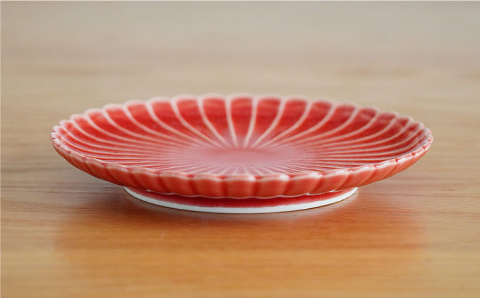 【波佐見焼】花しのぎ 新和皿揃 小皿 5枚【団陶器】 [PB61]