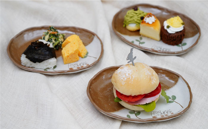 【波佐見焼】ふくろう 楕円皿 小皿 5枚組【団陶器】 [PB72]