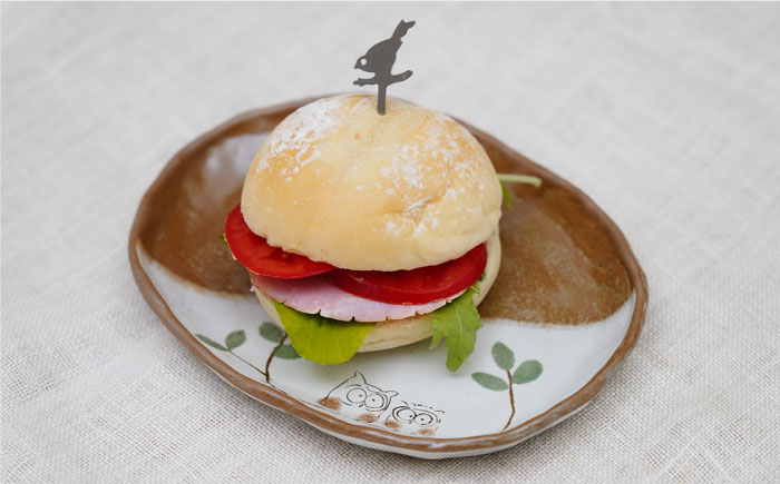 【波佐見焼】ふくろう 楕円皿 プレート 3枚組【団陶器】 [PB74]