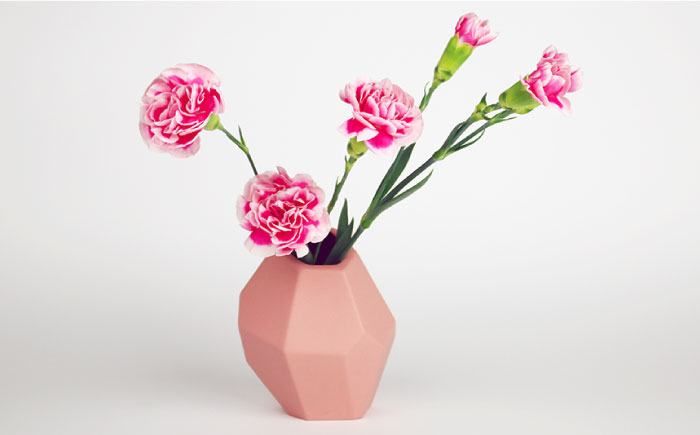 【波佐見焼】corock フラワーベース warm 2色セット （S桜/S土） 花瓶 nucca NEIROシリーズ【山下陶苑】 [PC44]