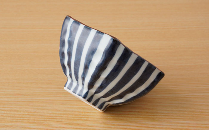 【波佐見焼】濃十草 六角 小鉢（六角茶付）3個セット【陶もと】 [PE33]