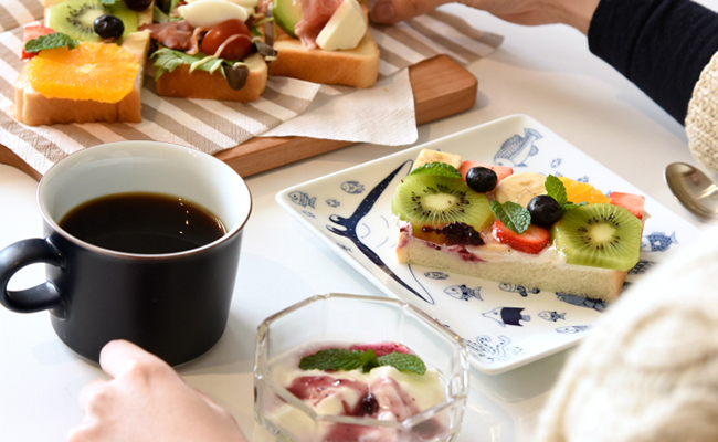 【ワケありB品】 【波佐見焼】正角皿5柄 ボーダーボーダーどんぶり 4柄 計9個セット【natural69】 [QA112]