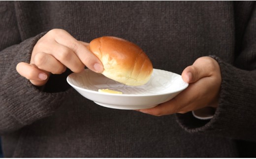 【波佐見焼】Utopia 取皿 ホワイト 5枚セット 食器 皿 【natural69】 [QA89]