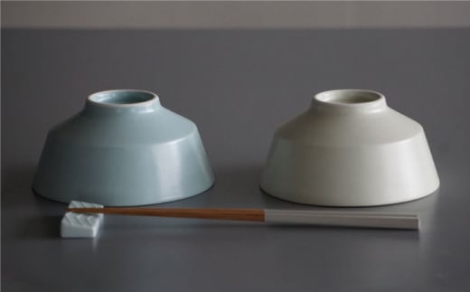 【波佐見焼】koma 茶椀 ペアセット ミントブルー・アイボリー【永峰製磁】【eiho】 [RA68]