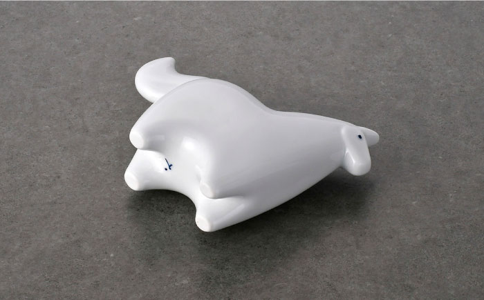【波佐見焼】2026年 干支飾り 馬（大） 1点（白磁・つやあり）【アトリエやま】 [RE28]