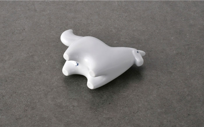 【波佐見焼】2026年 干支飾り 馬（小） 1点（白磁・つやあり）【アトリエやま】 [RE29]