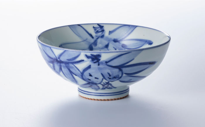 【波佐見焼】古伊万里 青磁絵（手描）茶漬 5客揃 B 茶碗 【不二商店】 [UC11]