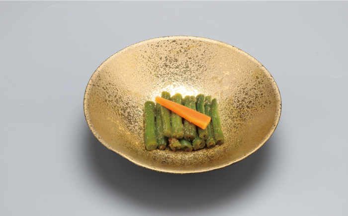 【波佐見焼】ゴールド・プラチナ 小鉢 2客セット【不二商店】 [UC17]