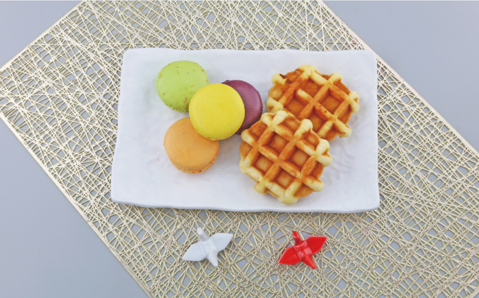 【波佐見焼】カラーズトレイ ホワイト 2点セット 角皿【不二商店】 [UC18]