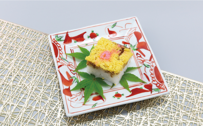 【波佐見焼】夢万歴草華紋 角皿 5客揃【不二商店】 [UC19]