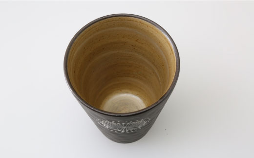 【波佐見焼】まろやか フリー カップ 黒一珍3客揃【國右エ門窯】 [VB10]