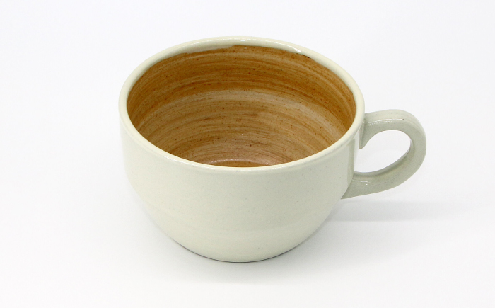 【波佐見焼】スープマグカップ まろやかシリーズ 白・黒 セット【國右エ門窯】 [VB14]