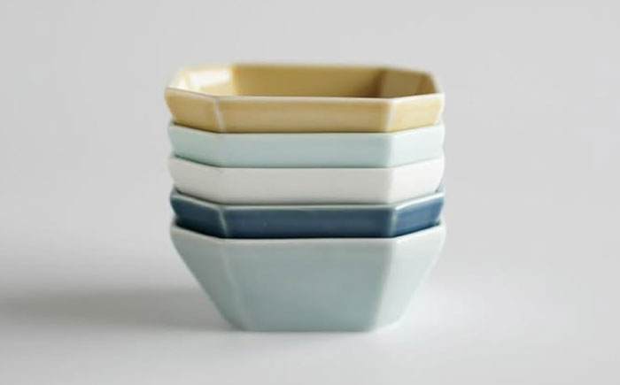 【波佐見焼】八角 小鉢 S 5枚セット 小皿 小鉢 【和山】 [WB122]