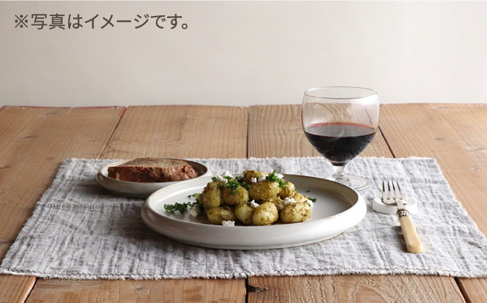 【波佐見焼】en-poire 6点セット ホワイト （プレート・ボウル・箸置き）【和山】 [WB144]