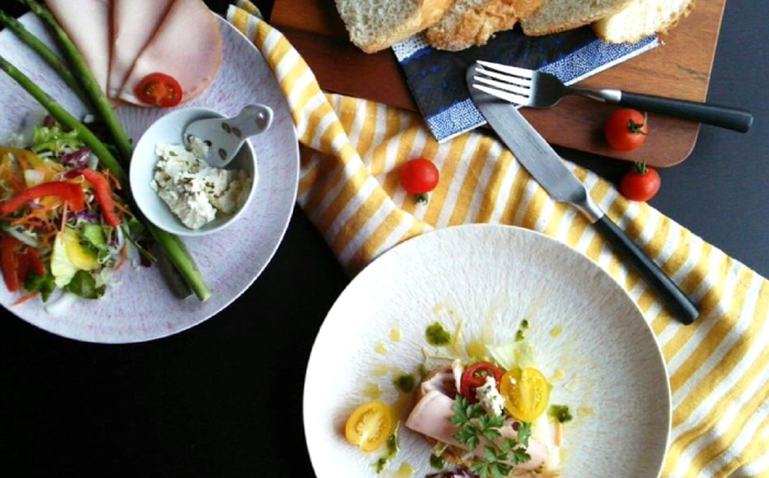 【波佐見焼】大皿 sazanami 23.5cmプレート 5色 セット【和山】 [WB181]