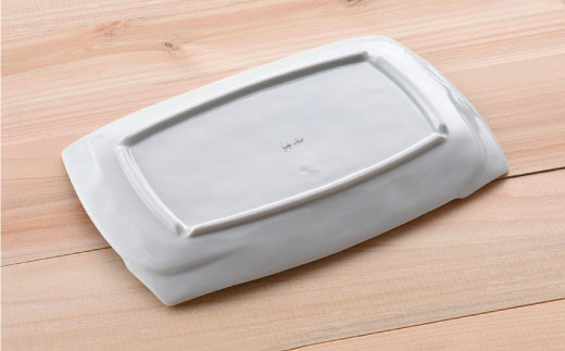 【波佐見焼】パキラシリーズ 長 角皿 3枚セット プレート 食器 皿 【まるしん】 [WD18]