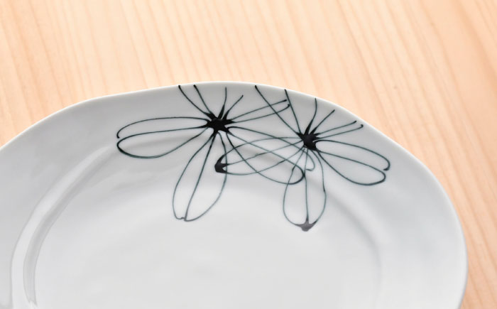 【波佐見焼】パキラ 20cmプレート 2枚セット【まるしん】 [WD46]