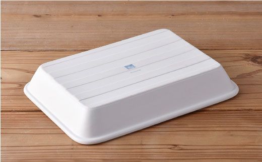 【波佐見焼】オーブンウェア 長角トレー ホワイト グラタン皿 食器 皿【光春窯】 [XD05]