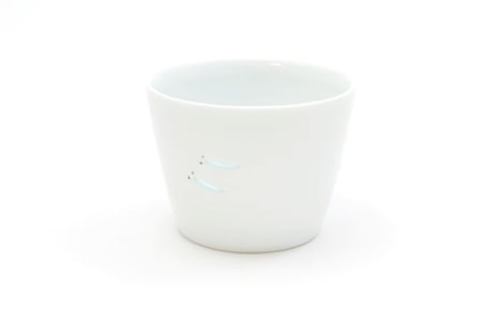 【波佐見焼】ほたるメダカ カップ M 2個セット　【光春窯】 [XD119]