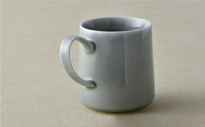 【波佐見焼】マグカップ 2個セット （グレー）コーヒーカップ スープカップ スープマグ【光春窯】 [XD18]