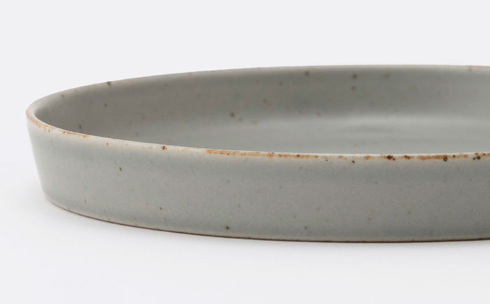 【波佐見焼】zen to 吉田愛 小皿「plate 160」 アイスグレー・グレー 2枚セット【中善】 [YE31]