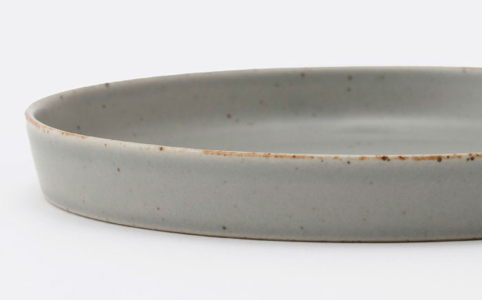 【波佐見焼】zen to 吉田愛 小皿「plate 160」 アイスグレー・ホワイト 2枚セット【中善】 [YE32]