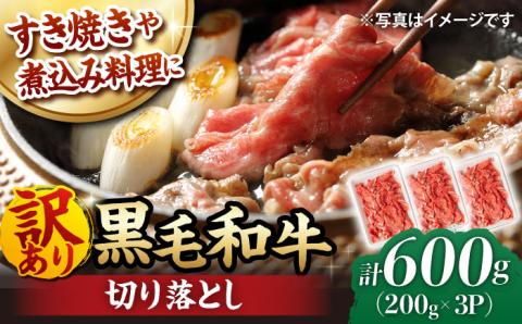 【訳あり】 切り落とし 600g 長崎和牛 黒毛和牛  【夢ファームシュシュ】 [WF07] 肉 牛肉 しゃぶしゃぶ すき焼き 訳アリ ワケあり