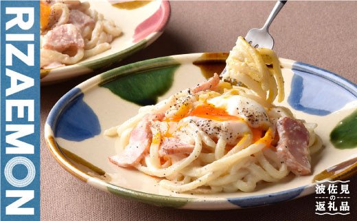 【波佐見焼】民芸彩り プレート ペア カレー皿 パスタ皿 食器 【利左エ門窯】 [QB27]