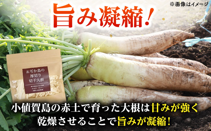 おぢか島の厚切り切干大根 30g×4袋 《小値賀町》【小値賀町担い手公社】  [DAA055]