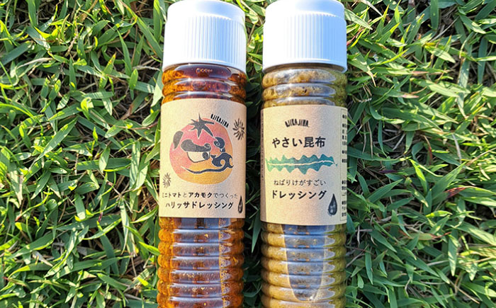 【年内配送】【コンボ/4本セット】ねばりけとハリッサがすごいドレッシングコンボ / ドレッシング 2種セット 小値賀町 /factory333 [DAS048]