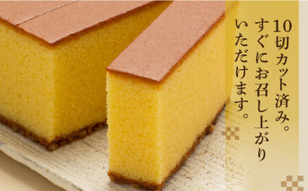 【全6回定期便】 長崎 カステラ 580g（10切入×2本）《文明堂総本店》  [DBF003]