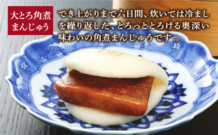 【全3回定期便】長崎 角煮まんじゅう 12個 （箱）・ 大とろ角煮まんじゅう 10個 （箱）＜岩崎本舗＞  角煮まんじゅう 角煮まんじゅう [DBG013]