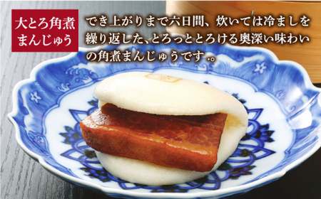 【全6回定期便】 長崎 角煮まんじゅう ・ 大とろ ・ まぶし 各10個＜岩崎本舗＞  角煮まんじゅう 角煮まんじゅう [DBG038]