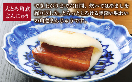 【2回定期便】角煮まんじゅう 三種 食べくらべ セット（箱）≪小値賀町≫ 【株式会社岩崎食品】    [DBG058]