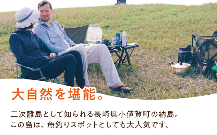 【2泊3日】 納島プライベートソロキャンプ 2～3名様   [DBO010]