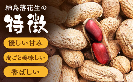 【先行予約】【数量限定】納島落花生 2袋 ＜小値賀町＞ 落花生 らっかせい ピーナッツ 2袋 長崎 五島列島 小値賀  [DBP001]