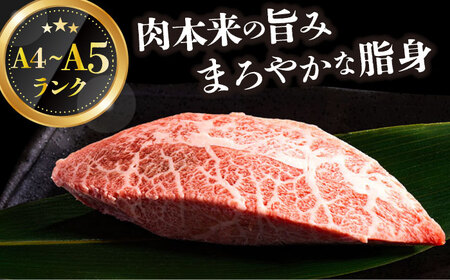 【全2回定期便】【厳選希少部位】【A4～A5】長崎和牛ミスジステーキ　約300g（100g×3p）【株式会社 MEAT PLUS】  [DBS145]