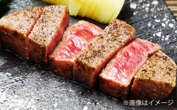 【2回定期便】長崎和牛 ロースステーキ ハーフ 600g（150g×4枚） 【佐世保エスディー食品株式会社】 [DBW052]