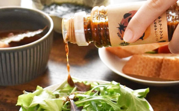 【2回定期便】【コンボ/4本セット】ねばりけとハリッサがすごいドレッシングコンボ / ドレッシング 2種セット 小値賀町 /factory333 [DAS054]