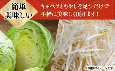 【2回定期便】皿うどん 6袋（2人前/1袋）具材付き ≪小値賀町≫【株式会社エン・ダイニング】簡単 調理 常温    [DBN008]