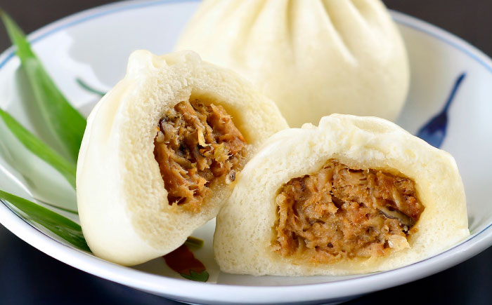 【年内配送】角煮入り一口豚まん6個入り×3セット/角煮家こじま [DBX019]