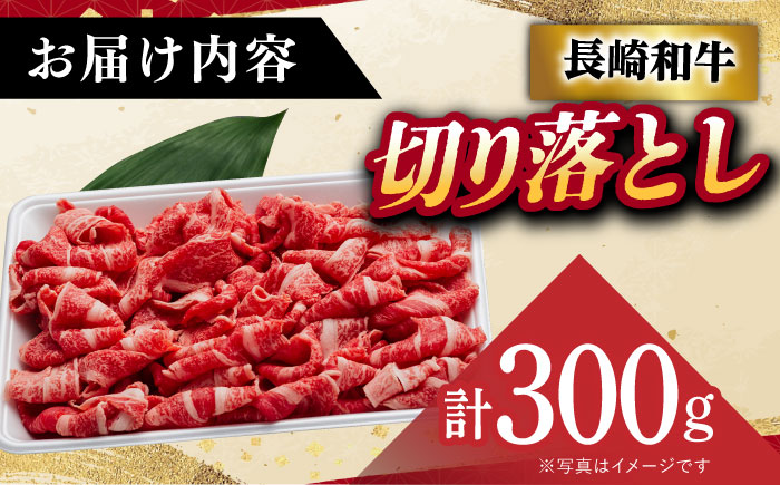 【年内配送】【A5ランク】長崎和牛 切り落とし 300ｇ【肉の相川】  [DAR049]