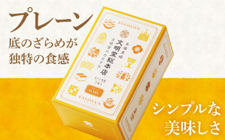 【12回定期便】カット包装カステラ　2箱入 （プレーン・チョコレート） ≪小値賀町≫ 【株式会社文明堂総本店】 カステラ かすてら 菓子 お菓子 和菓子 常温  [DBF018]