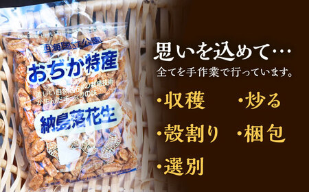 【先行予約】【数量限定】納島りんかけ 2袋 ＜小値賀町＞りんかけ 落花生 らっかせい ピーナッツ ２袋 スナック お菓子 おやつ 長崎 五島列島 小値賀町  [DBP002]