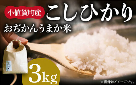 【令和7年度産新米】【約3kg】おぢかんうまか米（小値賀町産こしひかり 3kg ・精白米）  コシヒカリ こしひかり お米 常温 新米  [DAB010]